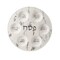 Rite Lite 12" White Marble Design Ceramic Passover Seder Plate